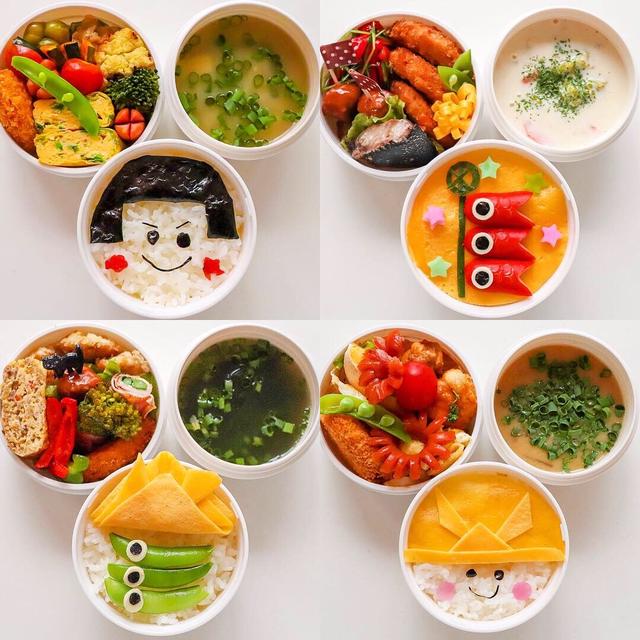 共に過ごす最後のこどもの日＊こどもの日色々弁当⚐