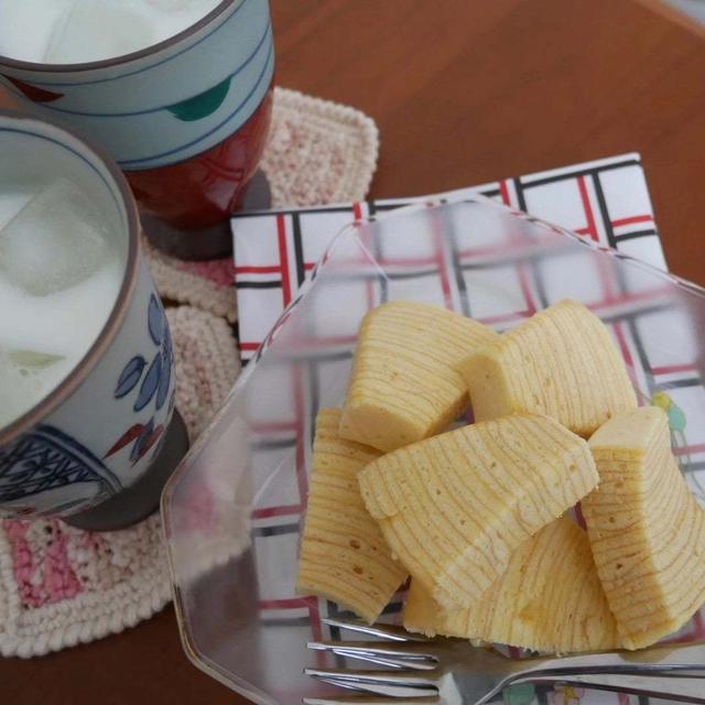 ユーハイムのひとくちバームクーヘン#今日のおやつはこれ