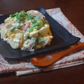 海老と菜の花のタルタルマスタードかけポテトサラダ by KOICHIさん