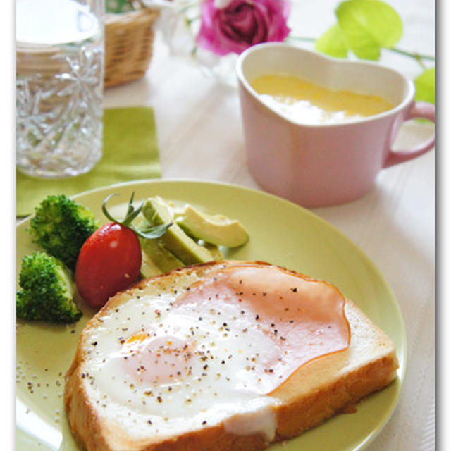ワンプレート朝ごはん