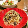 ゆりりさんの*茸のマリネでパスタとビストロレシピ新聞掲載