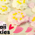 可愛いメレンゲクッキー☆桜の花の作り方2/桜、八重桜～ひな祭りにも♪ by すたーびんぐさん
