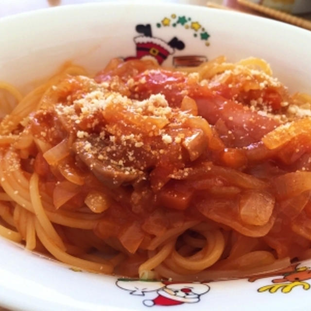 京君のトマトソースのパスタ＆ビーフシチューを作って♪