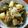 茎わかめとじゃがいもの煮物