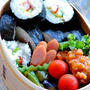 サラダ巻きのお弁当（息子弁）