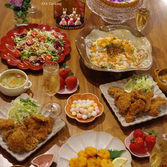 つい買っちゃうおやつ ひな祭りパーティーメニューレシピ By Ayaさん レシピブログ 料理ブログのレシピ満載