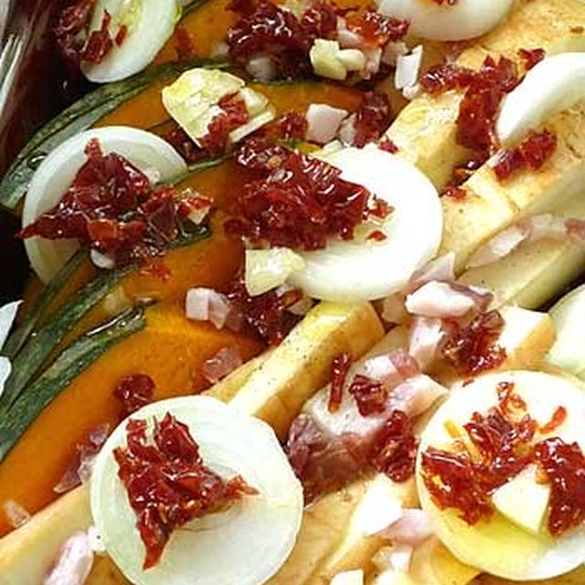 オリーブオイルと野菜たっぷりイタリアン