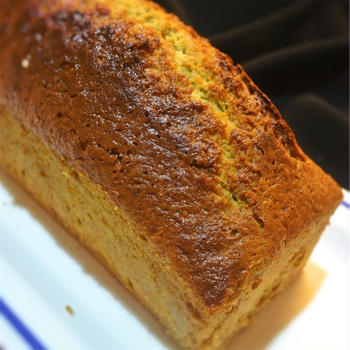 ケーキのようなホットケーキミックスで作る抹茶のケーキ