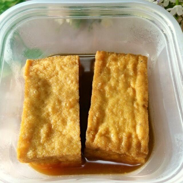 作り置き 厚揚げ煮！