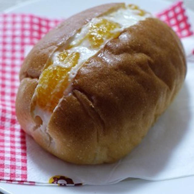 カルピス風味のみかんのフルぱん&ヨーグルトみかんフルぱん♪