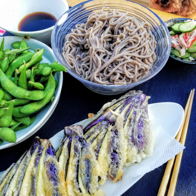 ベランダでピクニック！出雲そばランチ