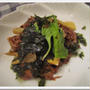 中井美穂さんオススメ「ペコパの韓国海苔」で韓国風牛肉とセロリの炒め物