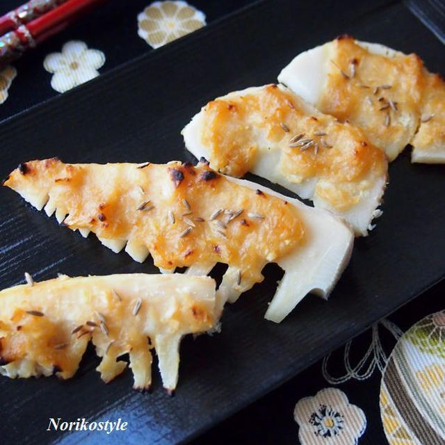 筍レシピ3選♡たけのこのネギ味噌クミン焼き