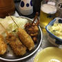 昼酒のつもりが朝酒に