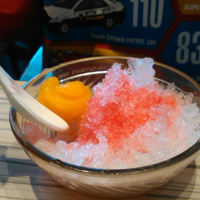 ランチブッフェのかき氷