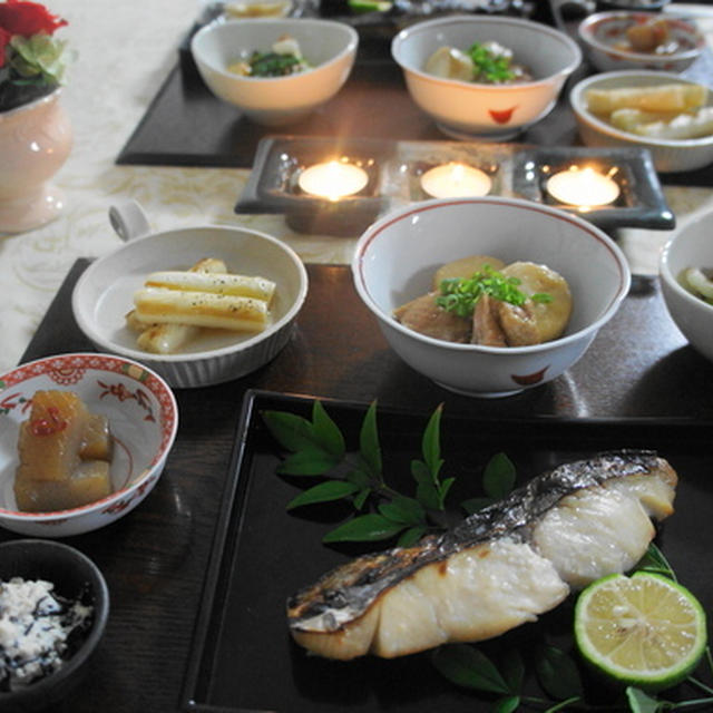 ストウブで醤油麹鶏と里芋の照り照り煮