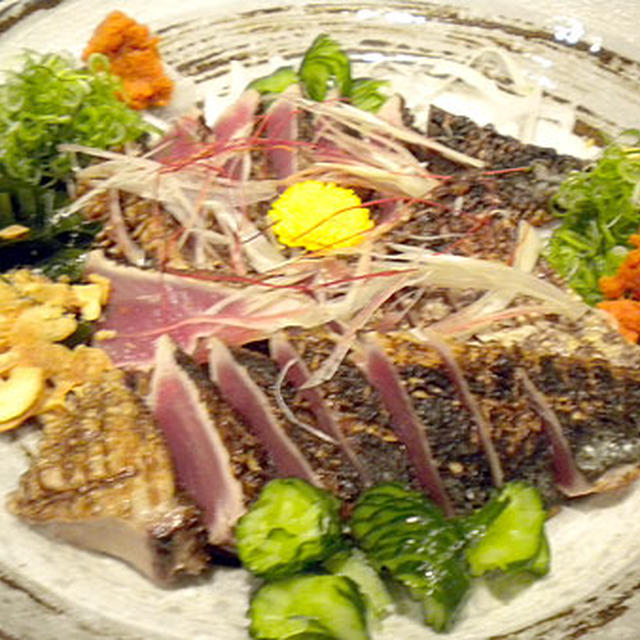 優等生カツオ君（魚はんにて）