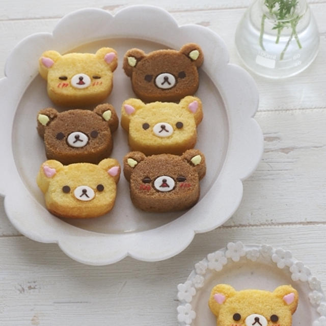 リラックマ コリラックマのカップケーキ キャラケーキ By Momoさん レシピブログ 料理ブログのレシピ満載
