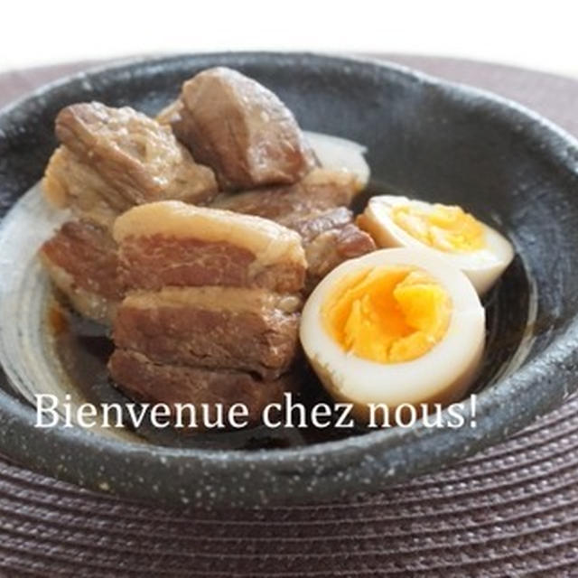 とろとろ豚の角煮と煮卵