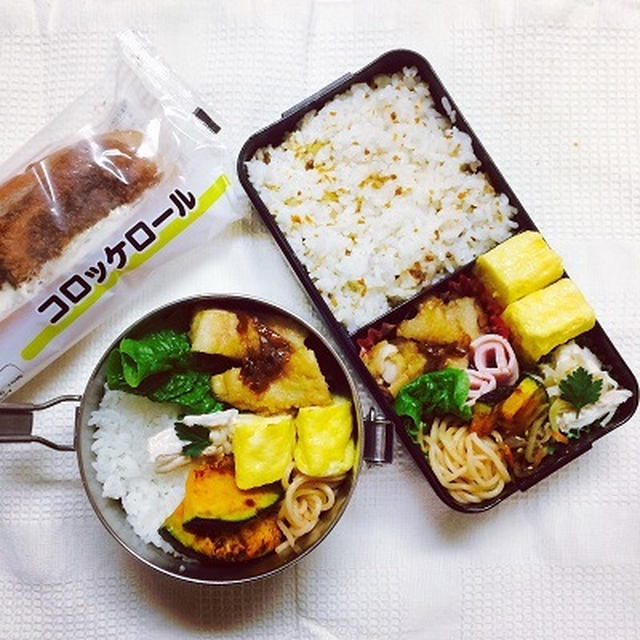 揚げ鶏のネギソース弁当