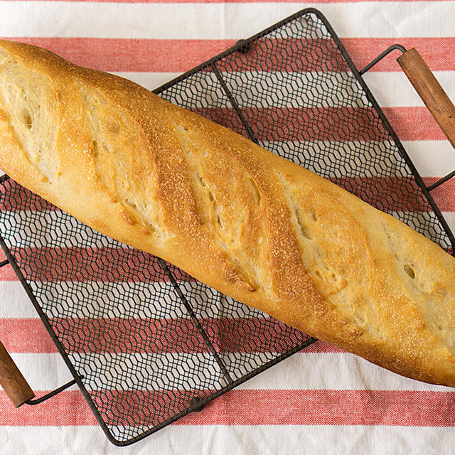 低温発酵のフランスパン