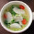 やまやの「野菜うまだし」を使ったカブのスープパスタ。