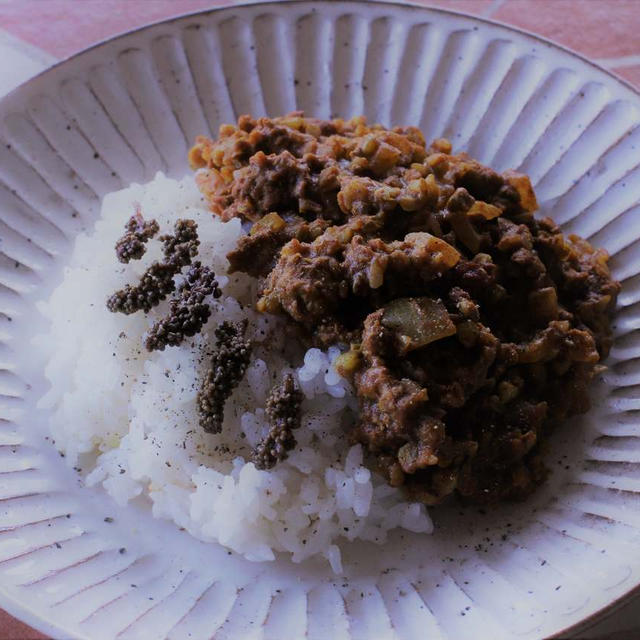 岩手　八幡平の食材を使って「蕎麦の実入りキーマカレー」を作りました！