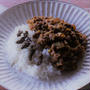 岩手　八幡平の食材を使って「蕎麦の実入りキーマカレー」を作りました！