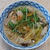 豚肉と水菜他のにゅうめん