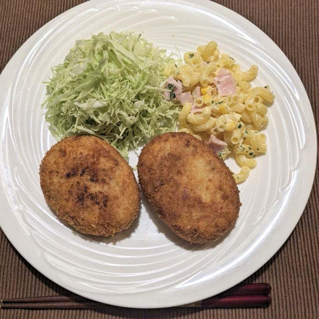 わたしのお弁当　〜自家製コロッケサンド〜