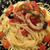 寒かったけど冷製パスタ