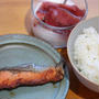 ふるさと納税の鮭で簡単朝ごはん(*^^*)