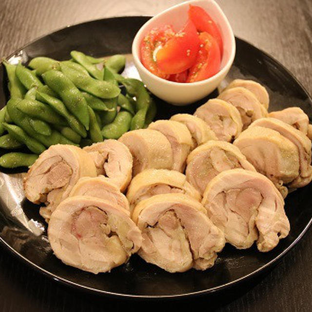 電子レンジで6分！！やわらかい鶏ハム！！