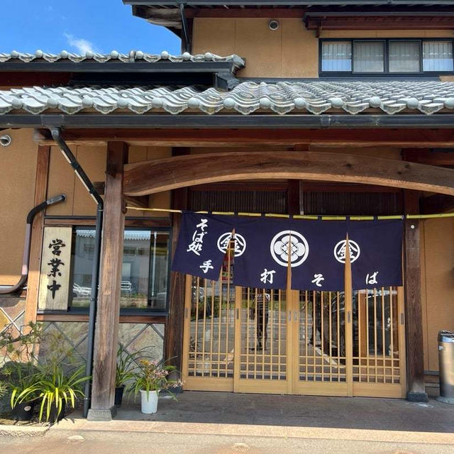 初めて？の越前田舎蕎麦