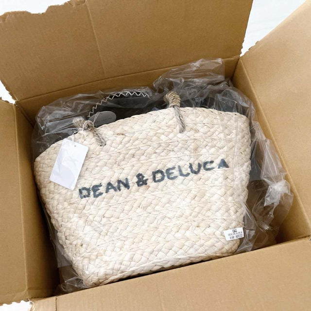 秒で売切れた【DEAN&DELUCA×BEAMS】カゴバックが届いた♡