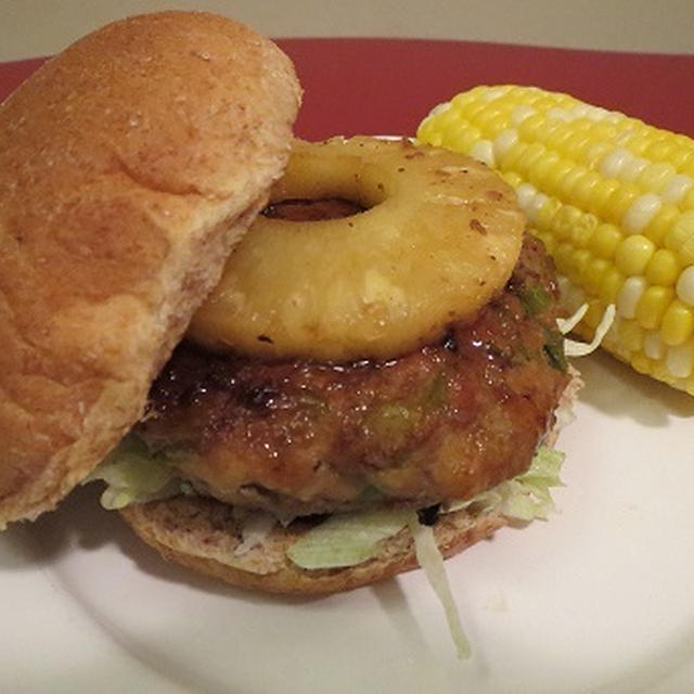 Hawaiian Burger/ ハワイアン照り焼きバーガー