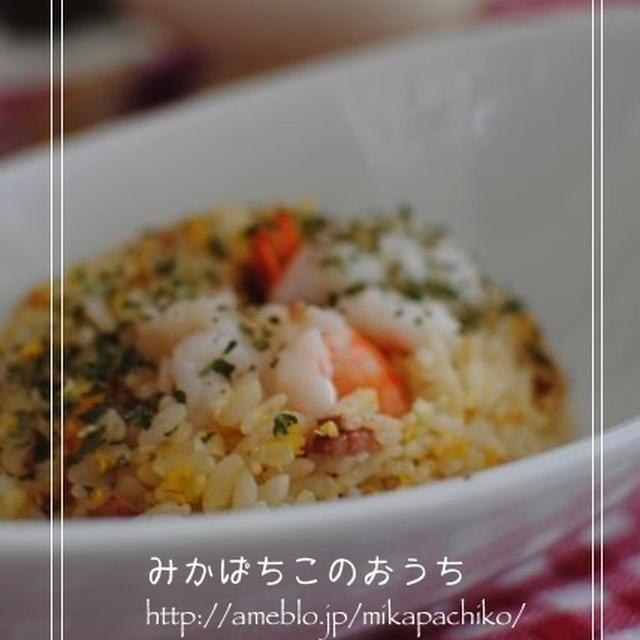 ＊簡単炒飯と…桜の中で６年生を送る会＊