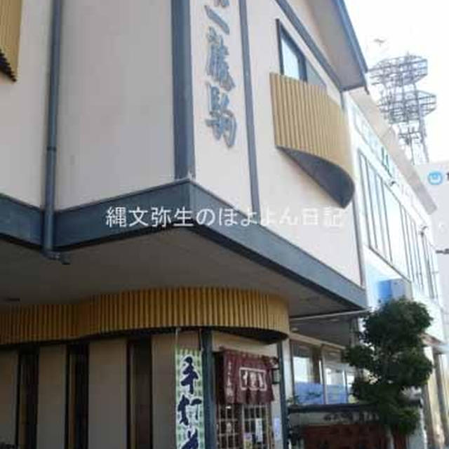 【福島県　白河】第一藤駒　平打ちのそばが美味い！