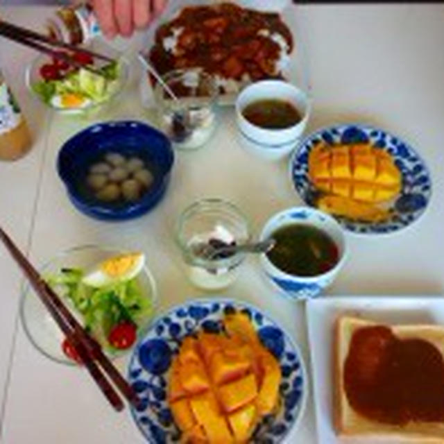 今日の朝食