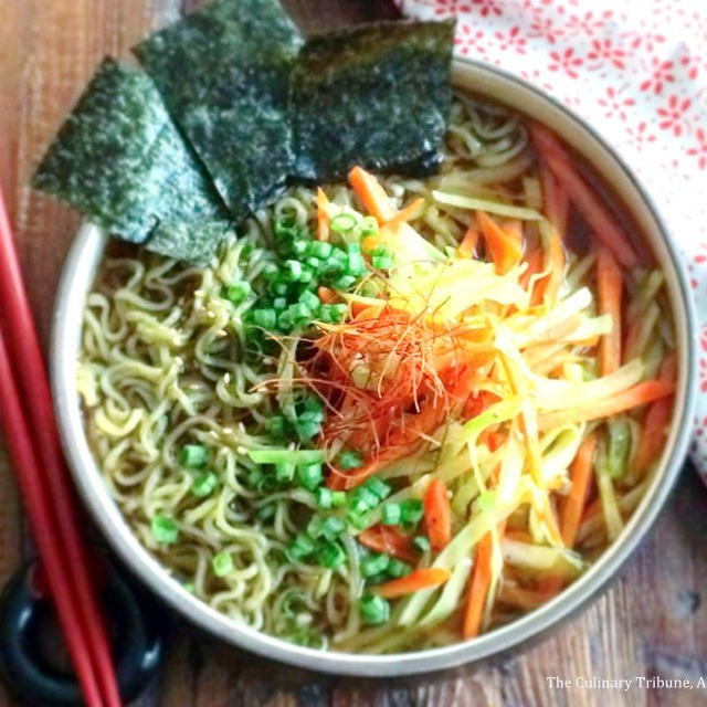 Chili Garlic Veggie Ramenチリガーリック味ベジらーめん