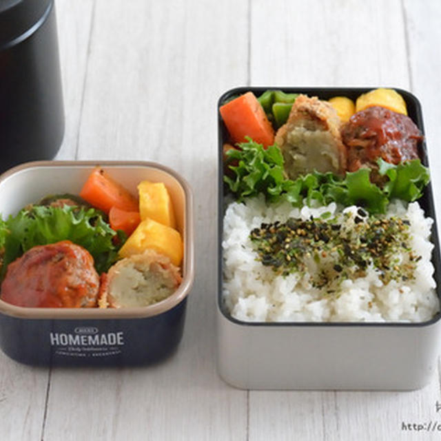 今週のお弁当。024W（見学弁・JK弁・母弁）