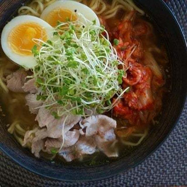 暑い時こそ！塩キムチラーメン