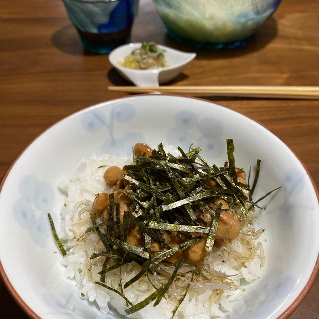 納豆ごはんが食べたくなって・・・