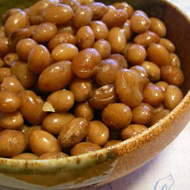 うずら豆の煮豆・・これでいつでもおばあちゃんになれると思う　