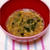 110日目-3 四倍粥50g+納豆15g+えのきだけ10g+小松菜8g+かぶ12g+一番だし+味噌