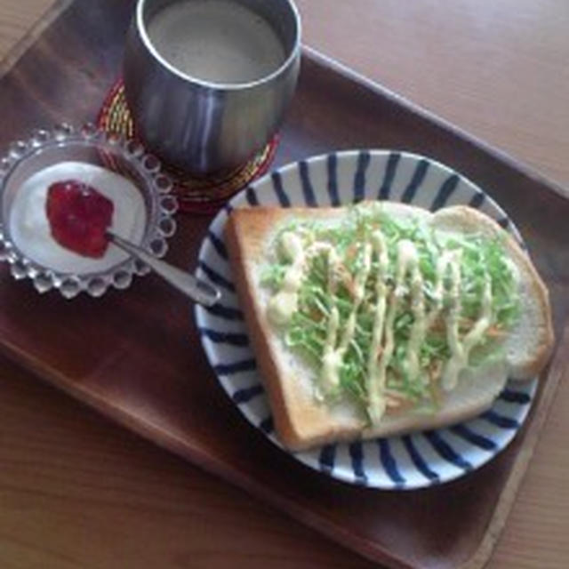 キャベツトースト♪