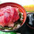 京都大原野の「か寿が」でマグロ丼ランチ