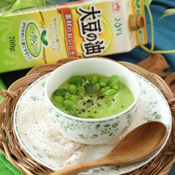 グリーンソイガスパチョ＆植物油の魅力を再発見