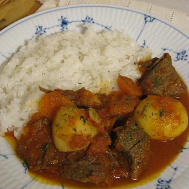 ブラジルの家庭料理　牛肉の煮込み ～Carne de panela～