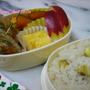 メインは栗ご飯☆シンプルお弁当